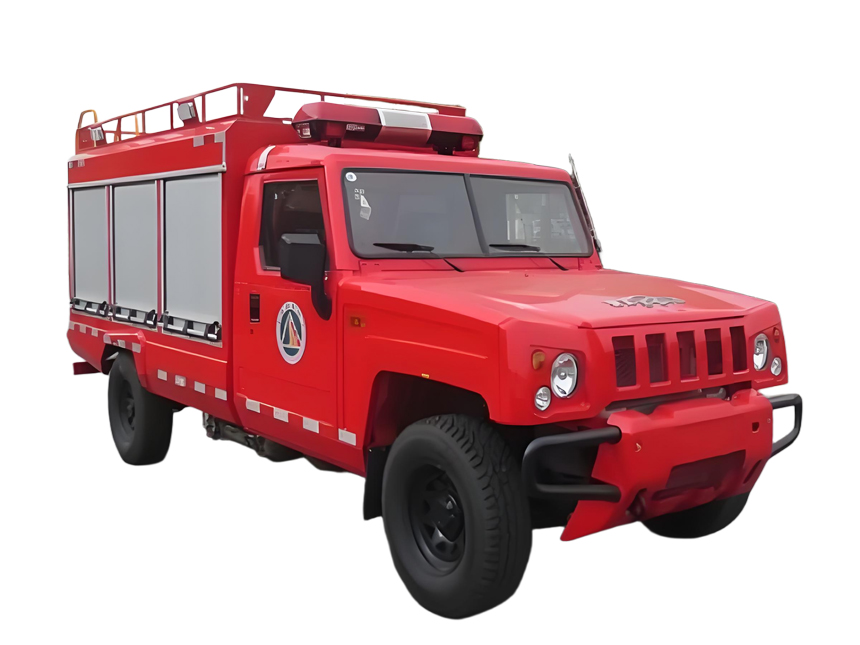 四驅(qū)單排器材消防車
