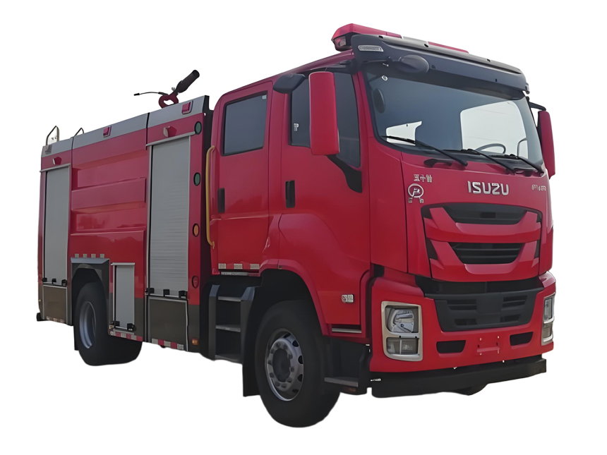 慶鈴6.3噸泡沫消防車